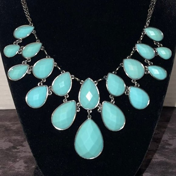 Joan Rivers Faux Turquoise Necklace - Picture 2 of 4